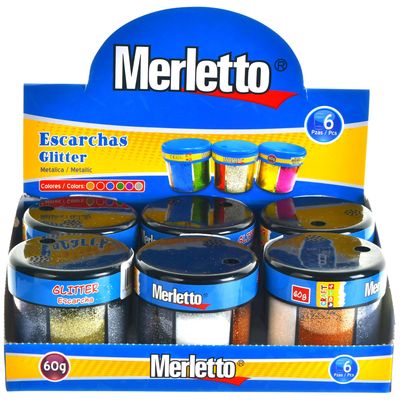 DISPENSADOR DE ESCHARCHA METALIZADA SURTIDA 55G