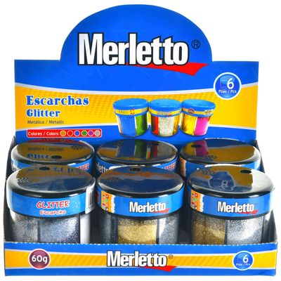 DISPENSADOR DE ESCHARCHA METALIZADA SURTIDA 55G