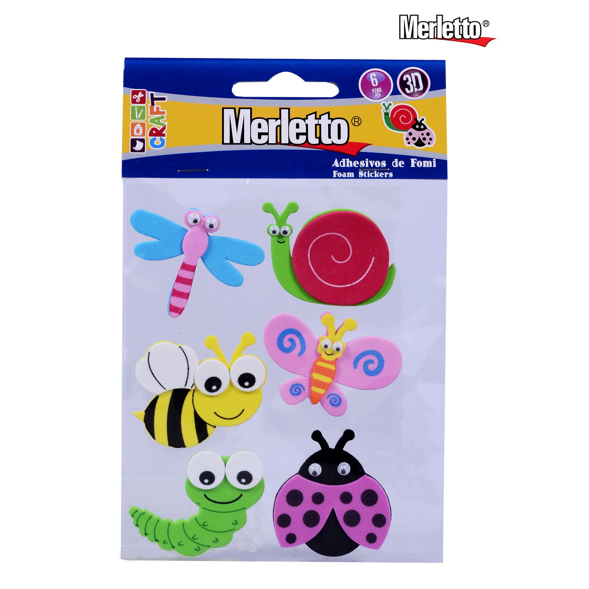 288BOL/CTN FOMI ADHESIV 3D 6PZ - 785-4632461