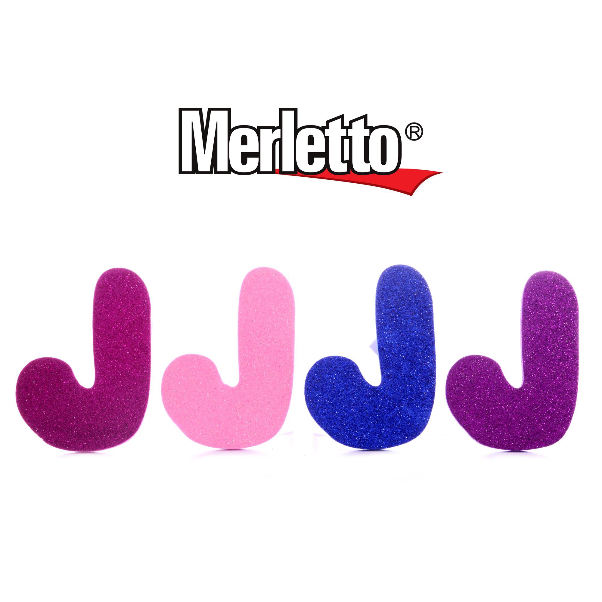 72PCS/CTN LETRA FOMI J, 6 COLO - 785-4632502