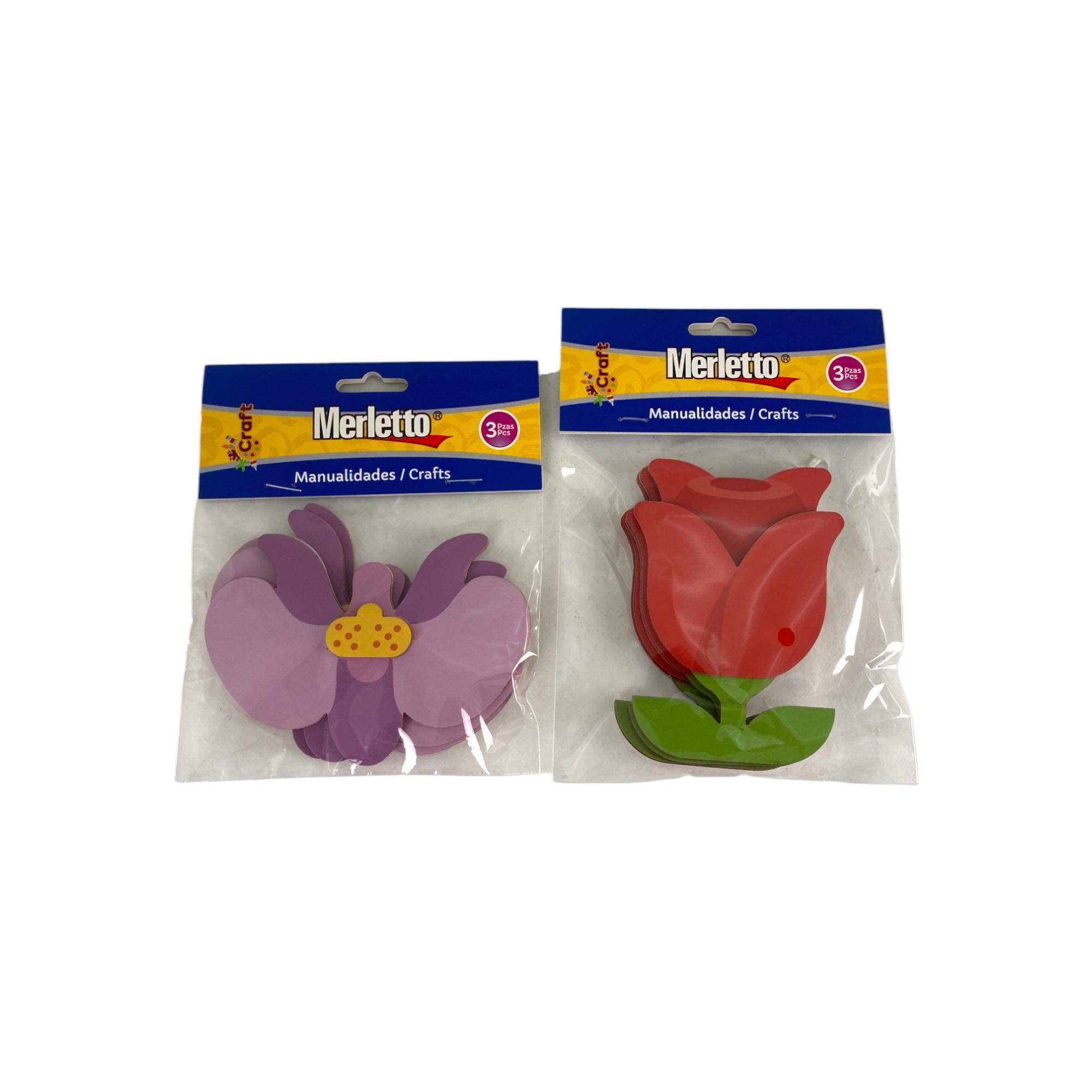 ADESIVO FOMI FLORES - 785-4633930