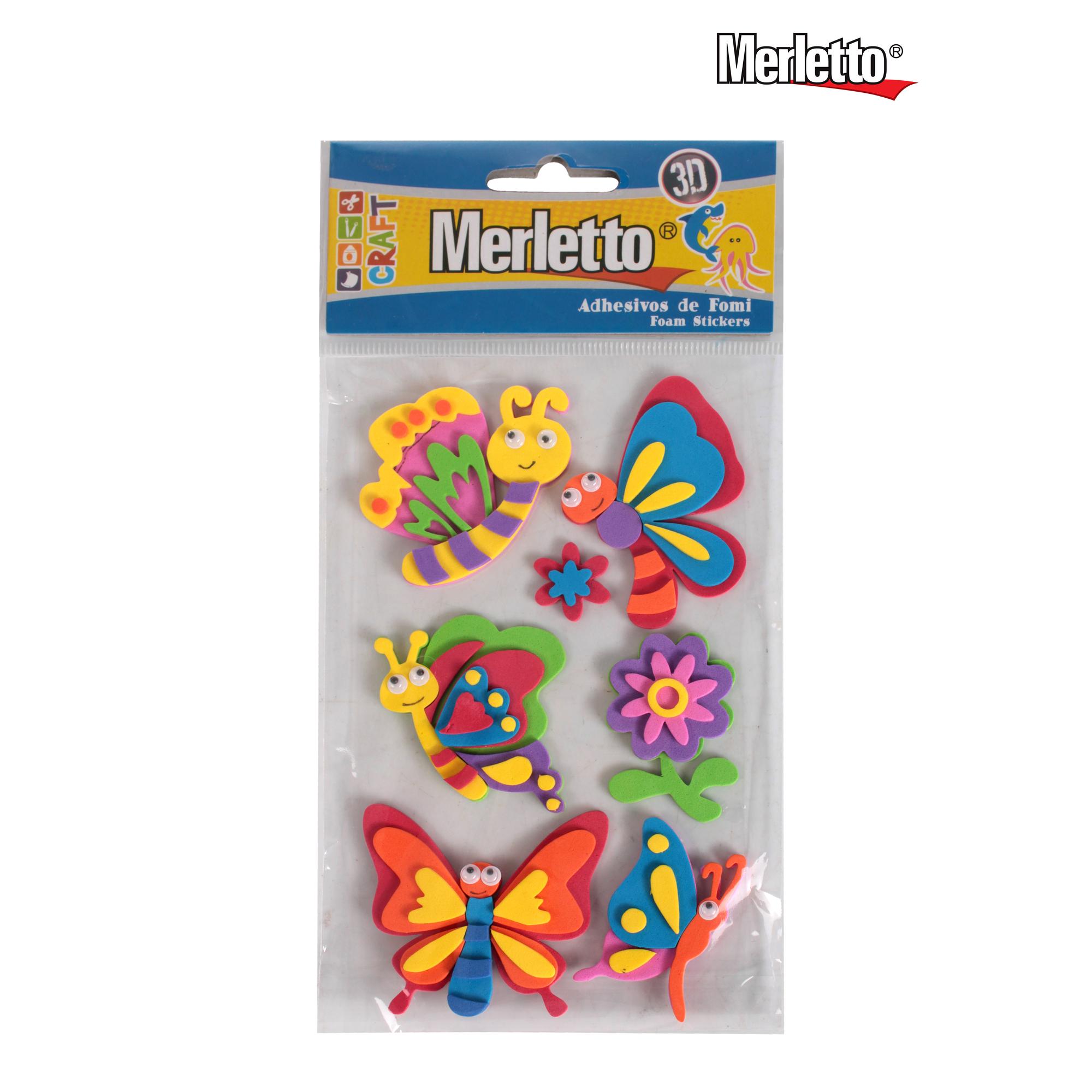 FOMI STICKER 3D BUTTERFLIES - 785-5502650