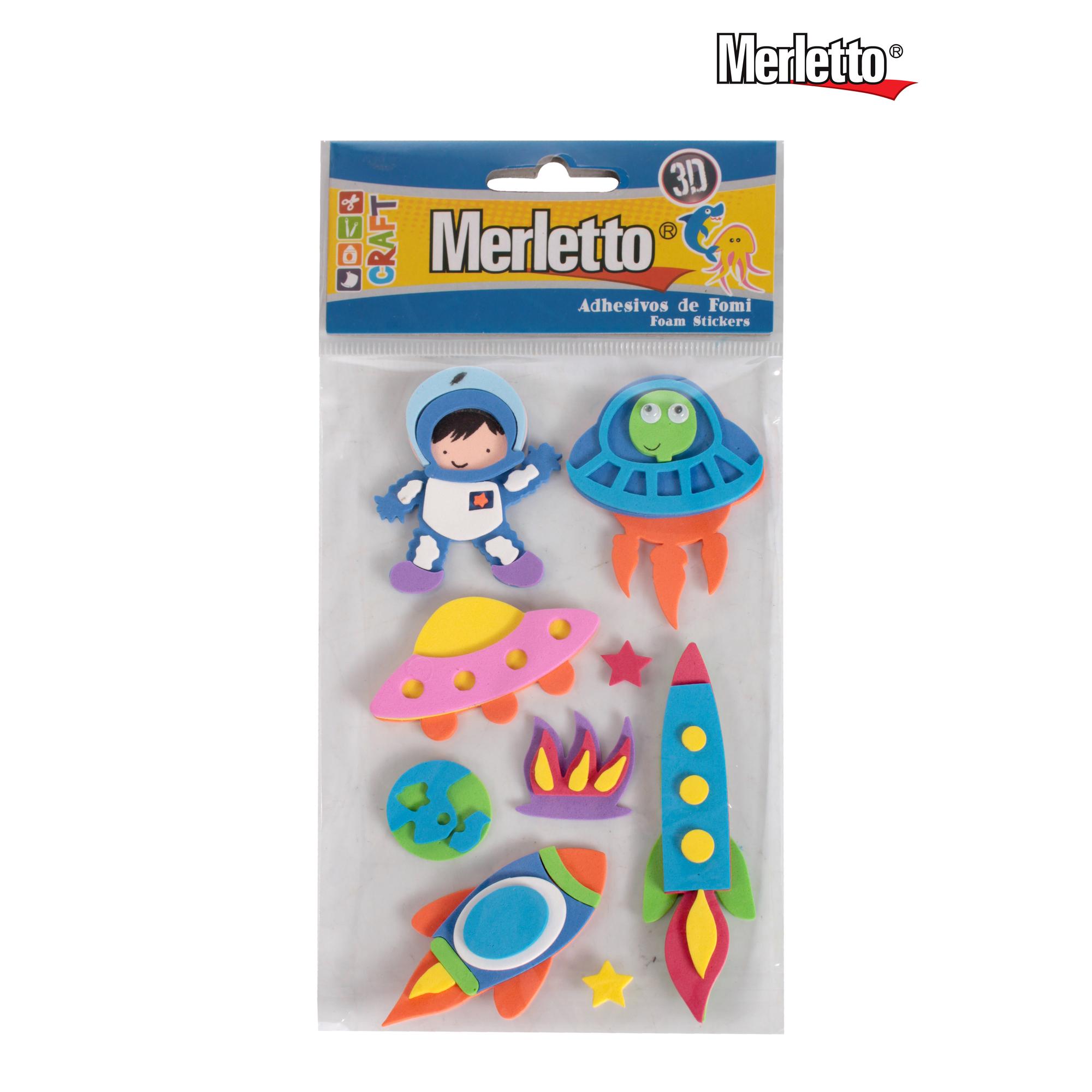 180SETS/CTN, 3D FOAM STICKERS - 785-5502654