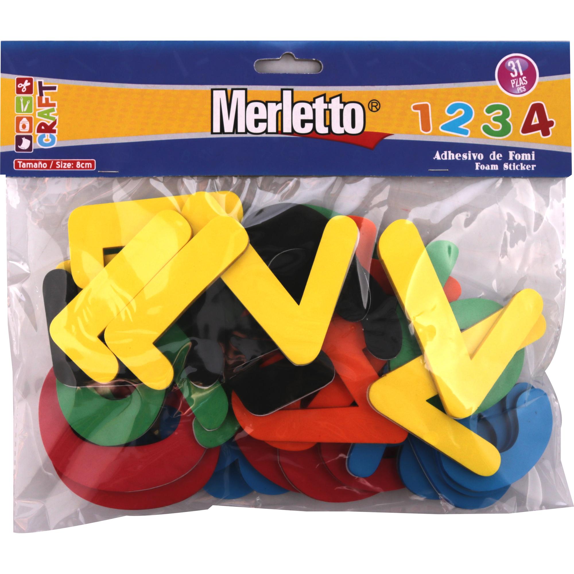 ADESIVOS NÚMEROS FOMI 31PCS - 785-5503332