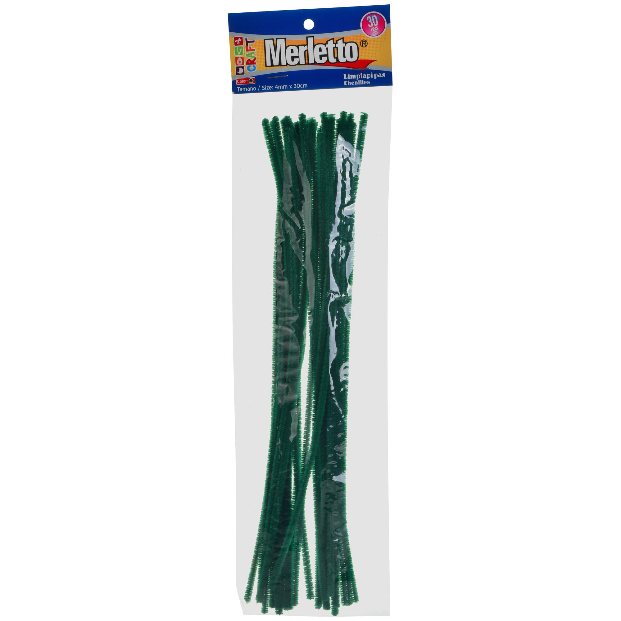 LIMPIAPIPAS VERDE 30PZ 30CM - 785-638302713