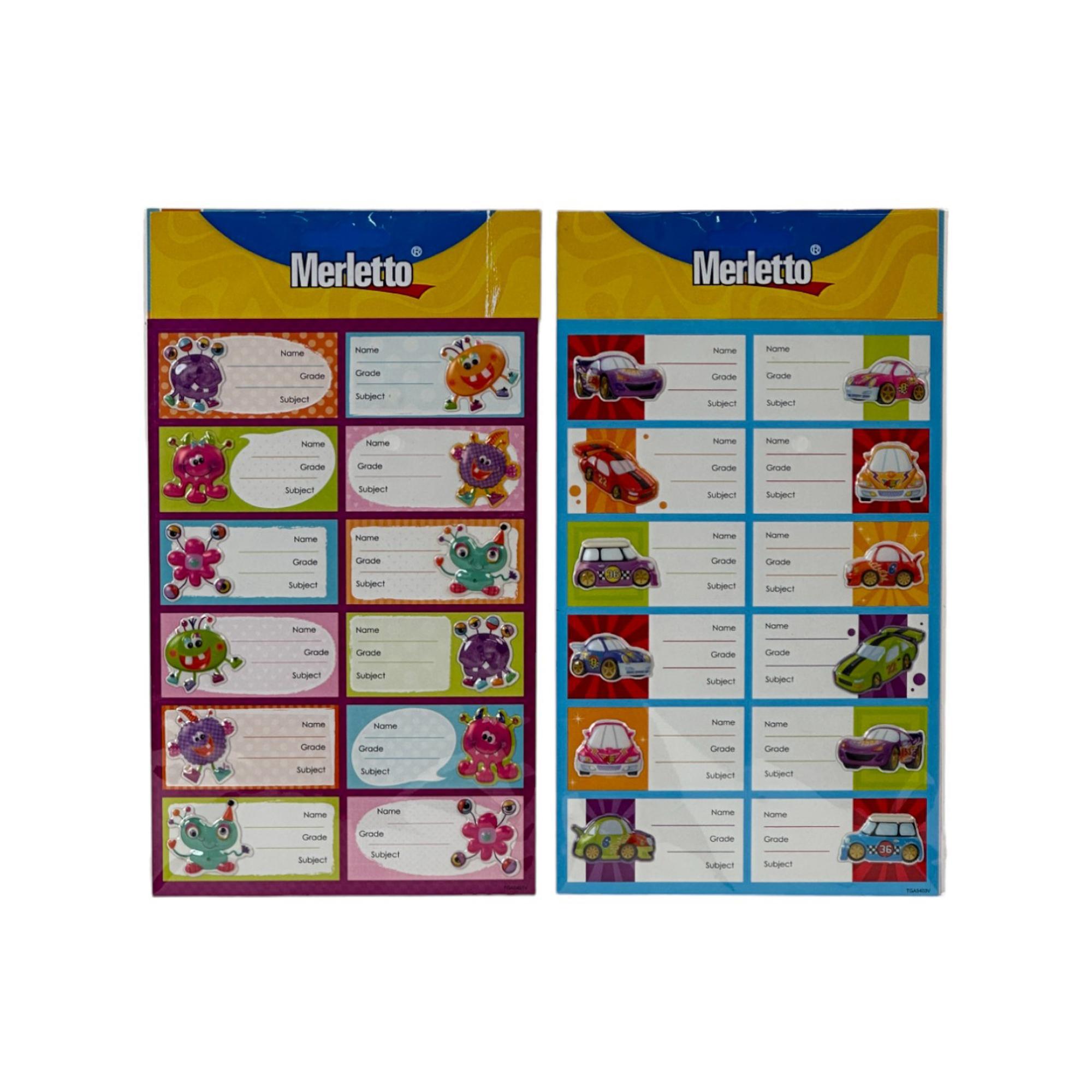 288PCS/CTN SCHOOL LABELS Sticker size:210*140mm Packing size - 785-6644074