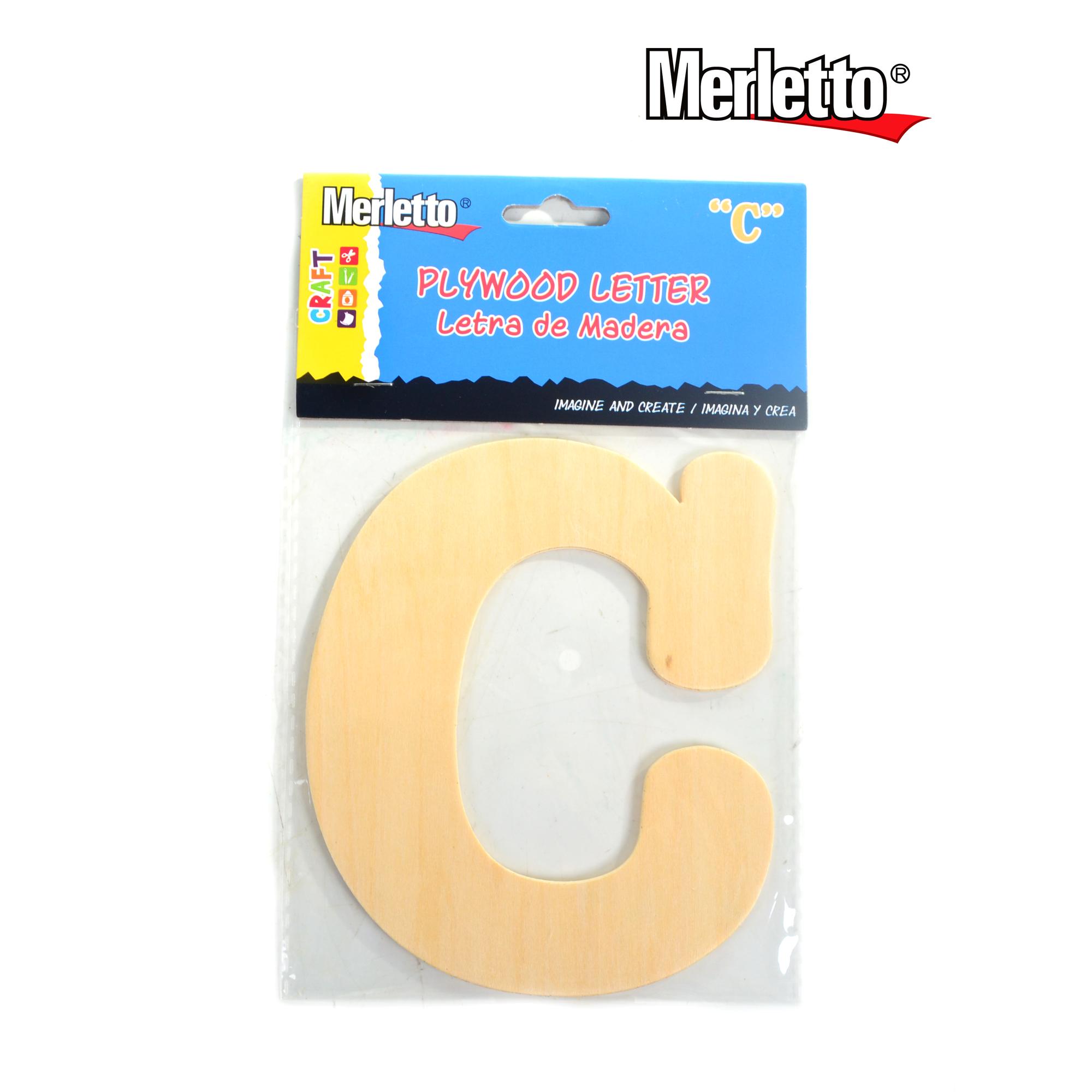 288BOL/CTN WOODEN LETTER “C - 785-7172057