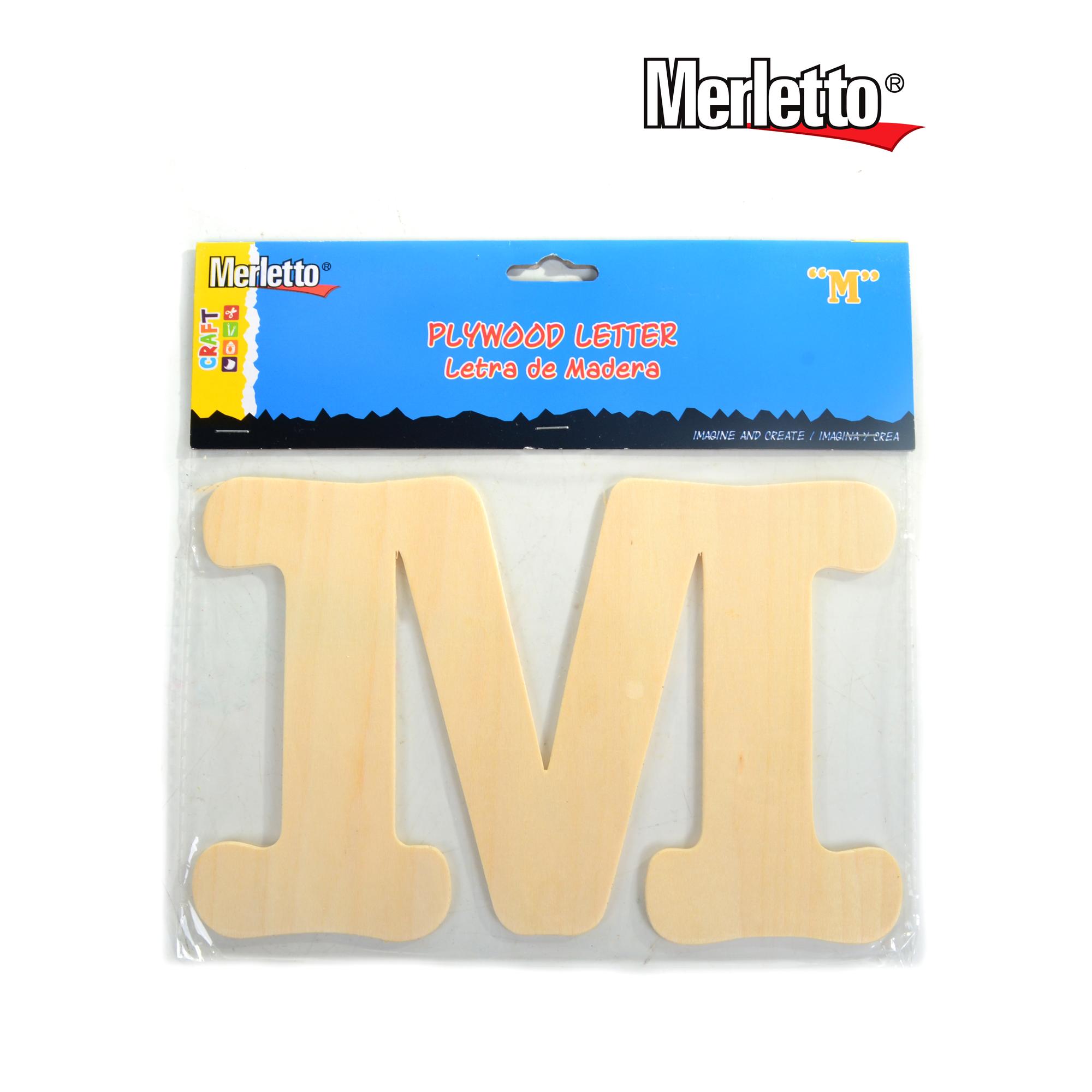 288BOL/CTN WOODEN LETTER INCHESM INCHES - 785-7172067