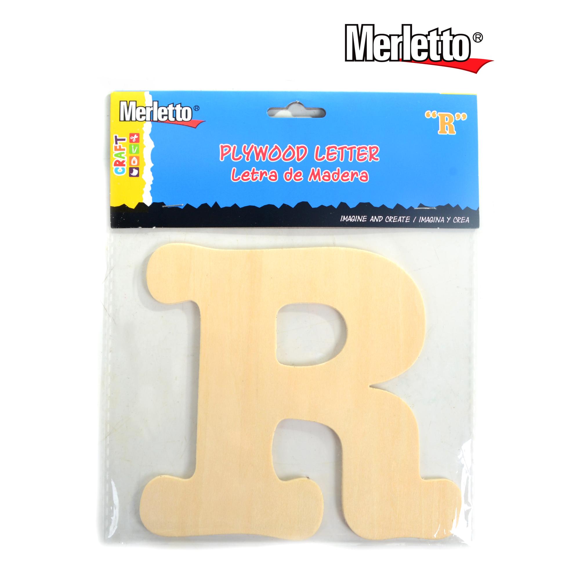 288BOL/CTN WOODEN LETTER “R - 785-7172072