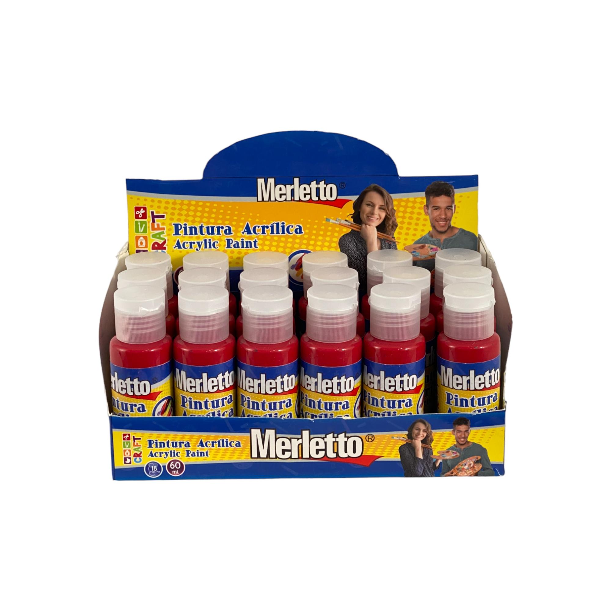 144PCS/CTN 18PCS 60ml ACRYLICPAINT IN DISPLAY BOX PACKING E - 785-718377210