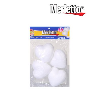 72BOL/CTN CORAZ FOAM 4PC 7.5CM