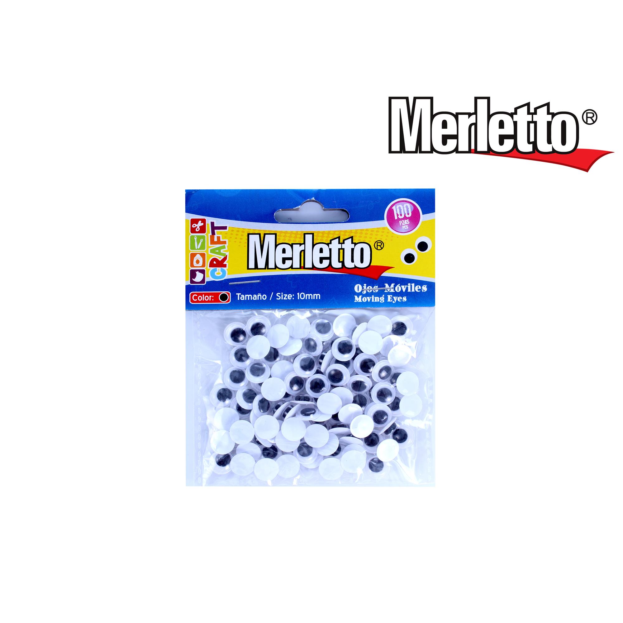 OJITOS MOVILES 100PZ 1.0CM - 785-7562770