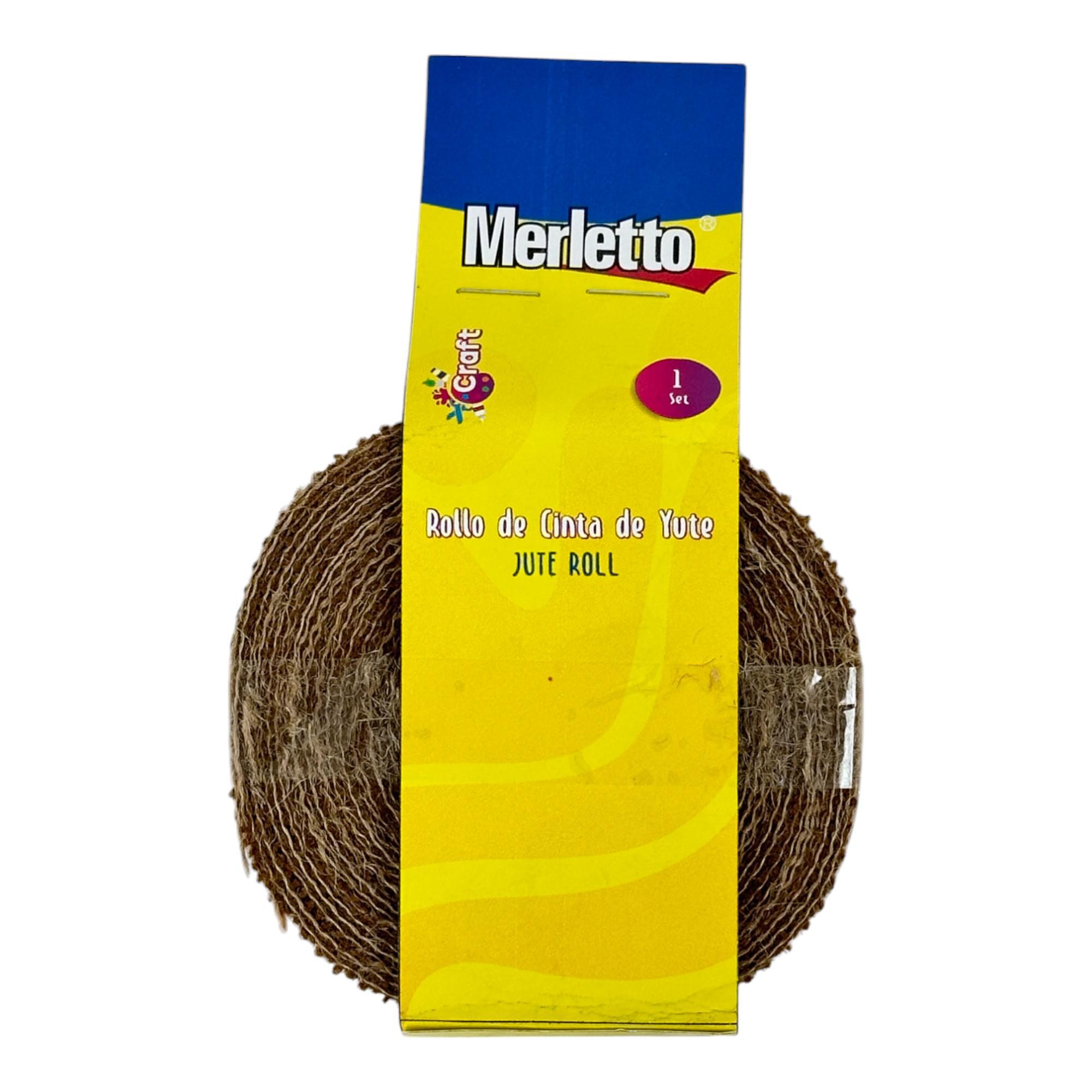 144PCS/CTN BURLAP ROLL WITH HANGTAG PACKING. SIZE: 2.54cm*9M - 785-7964256