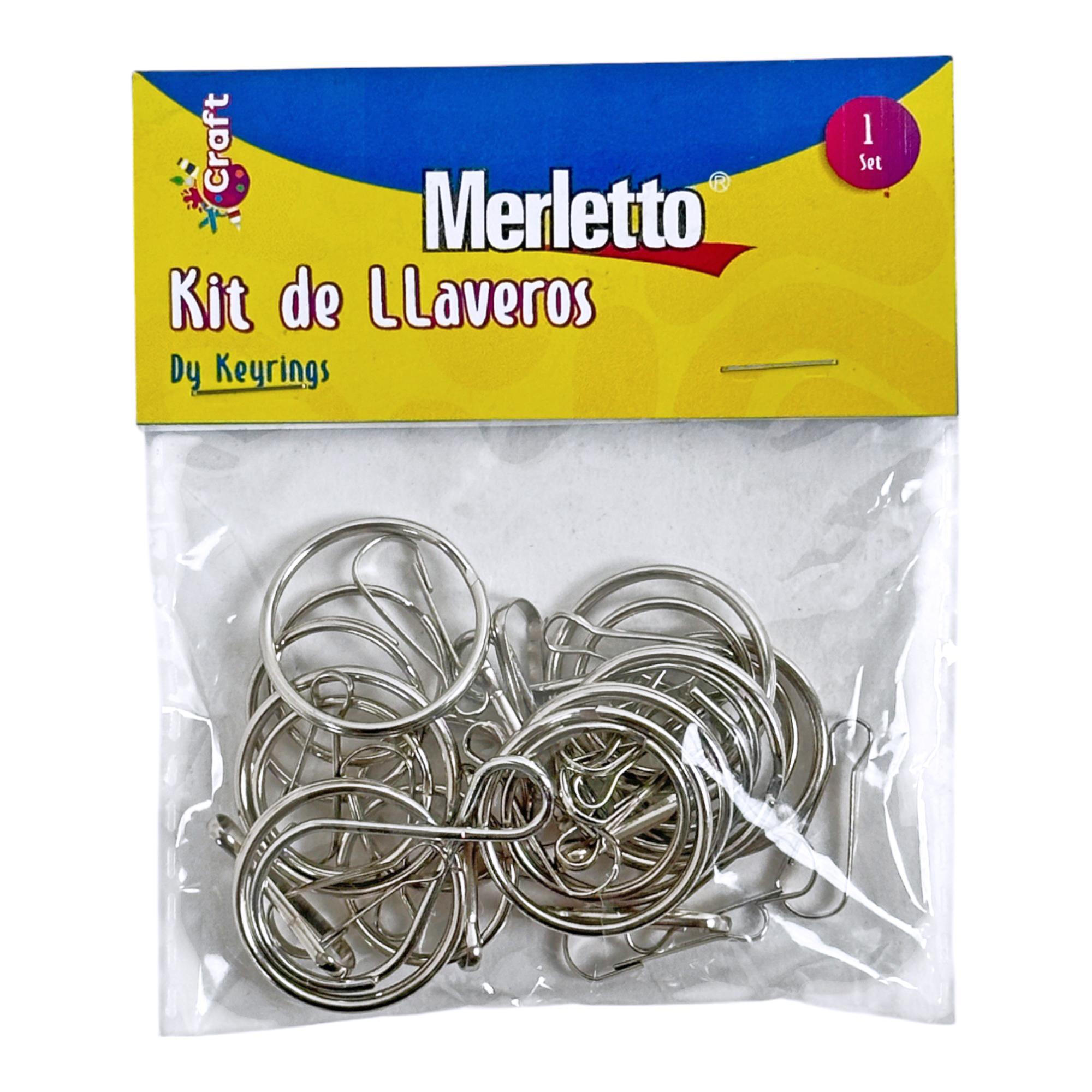 288BAGS/CTN 38PCS DIY KEYRINGSIN OPP BAG WITH HEADER CARD P - 785-7964266