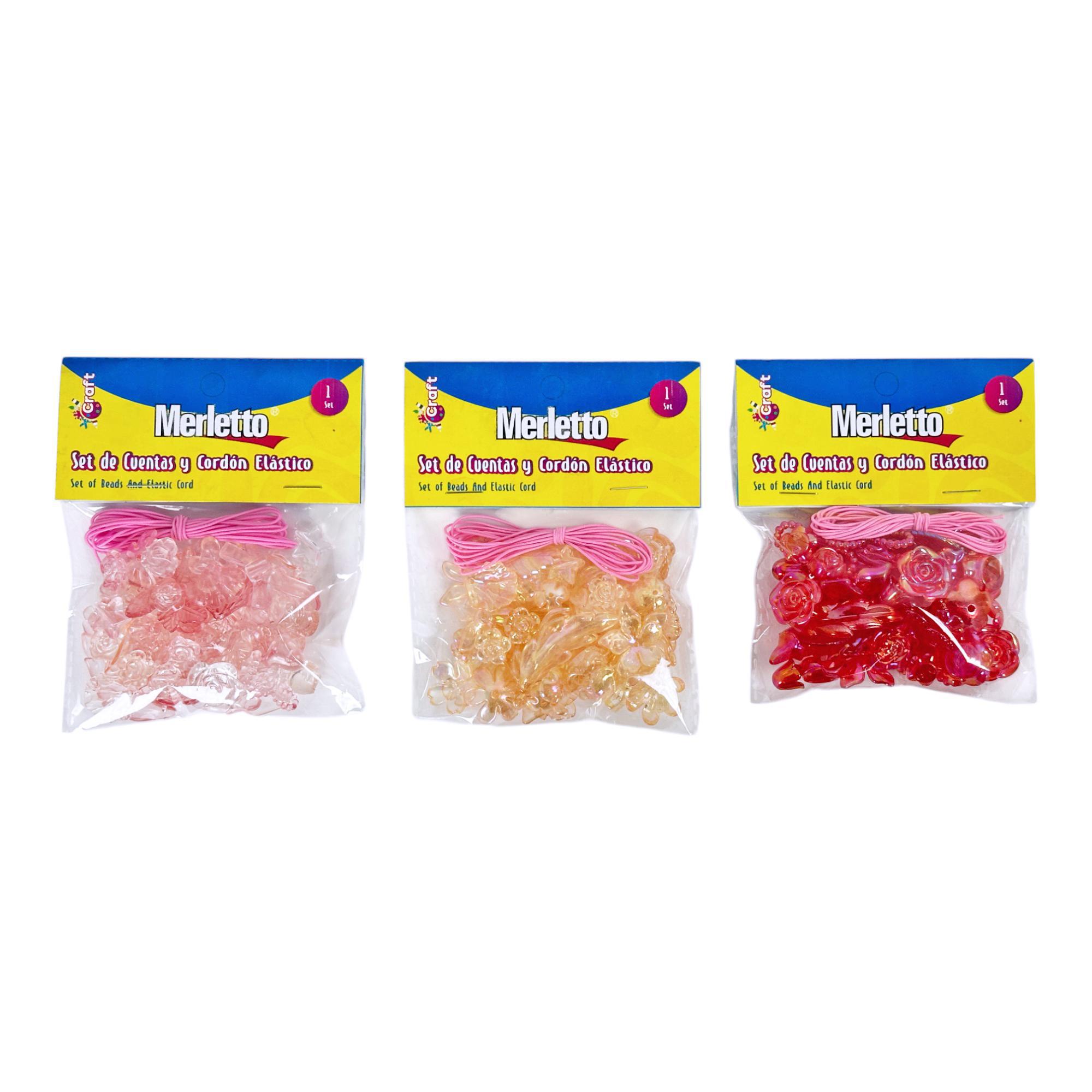 288BAGS/CTN CRAFT BEADS IN OPPBAG WITH HEADER CARD PACKING. - 785-7964285
