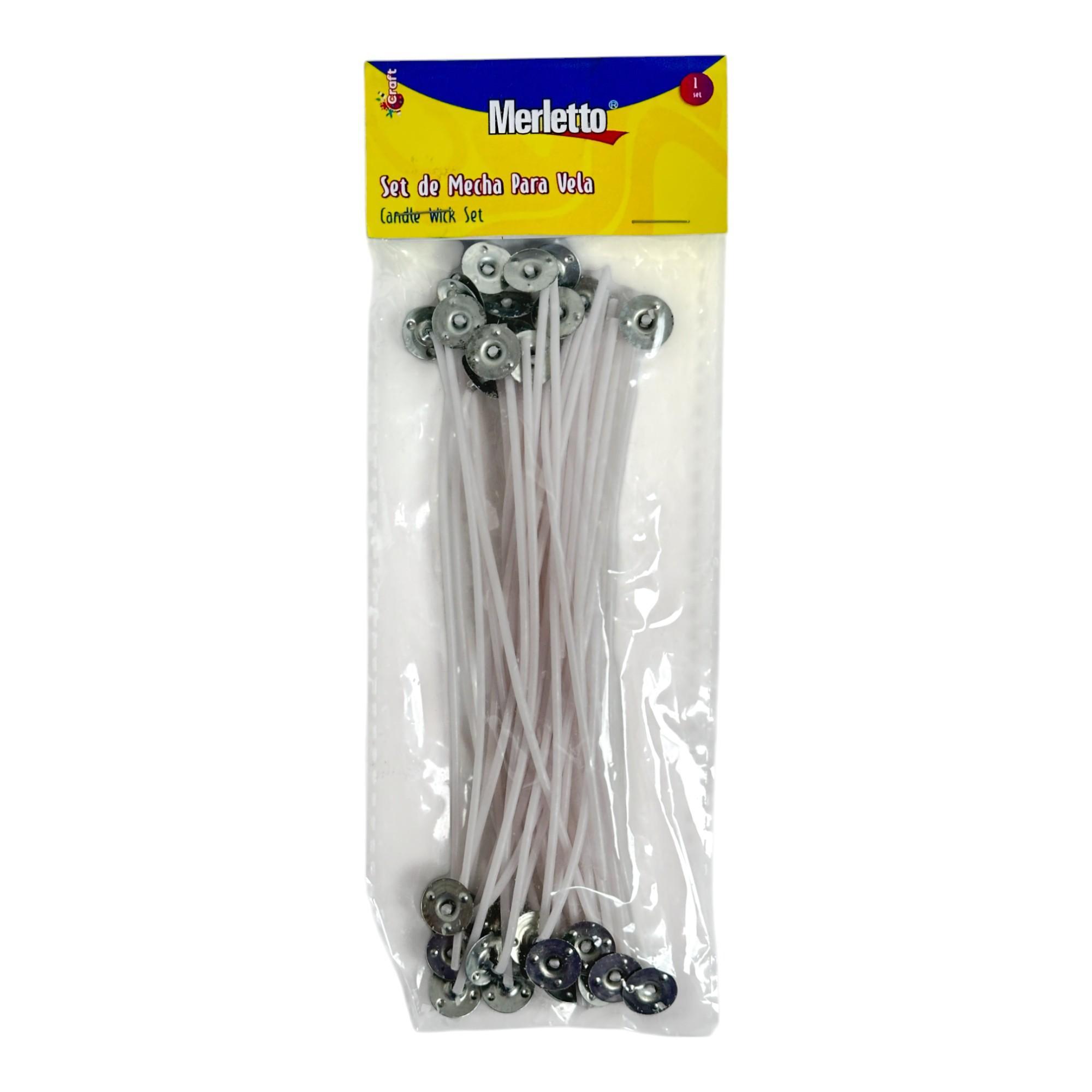 288BAGS/CTN 30PCS YARN WAX CANDLE WICK IN OPP BAG WITH HEADE - 785-7964292