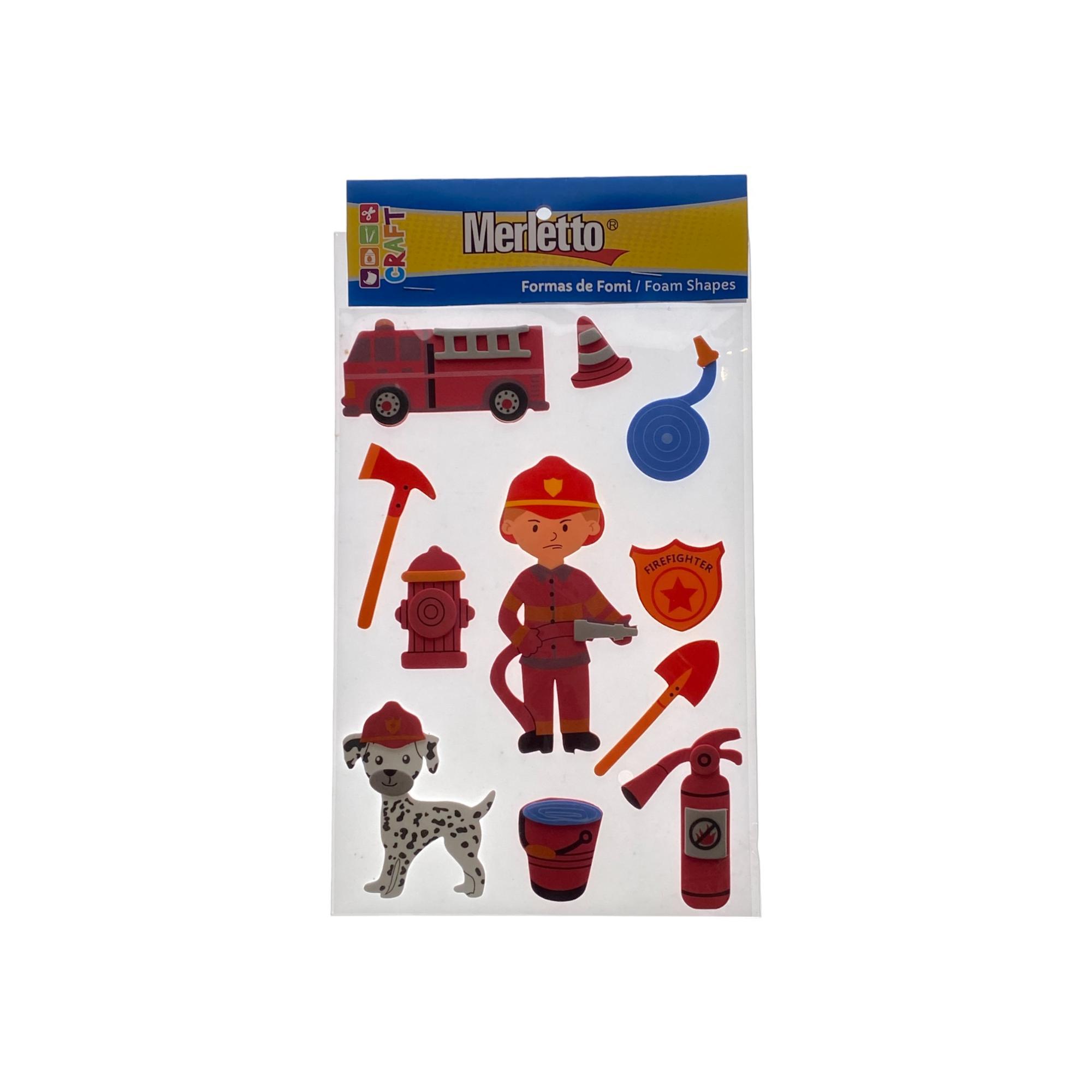 144BAGS/CTN 3D FOAM STICKER ONPET SHEET IN OPP BAG WITH HEA - 785-8944031