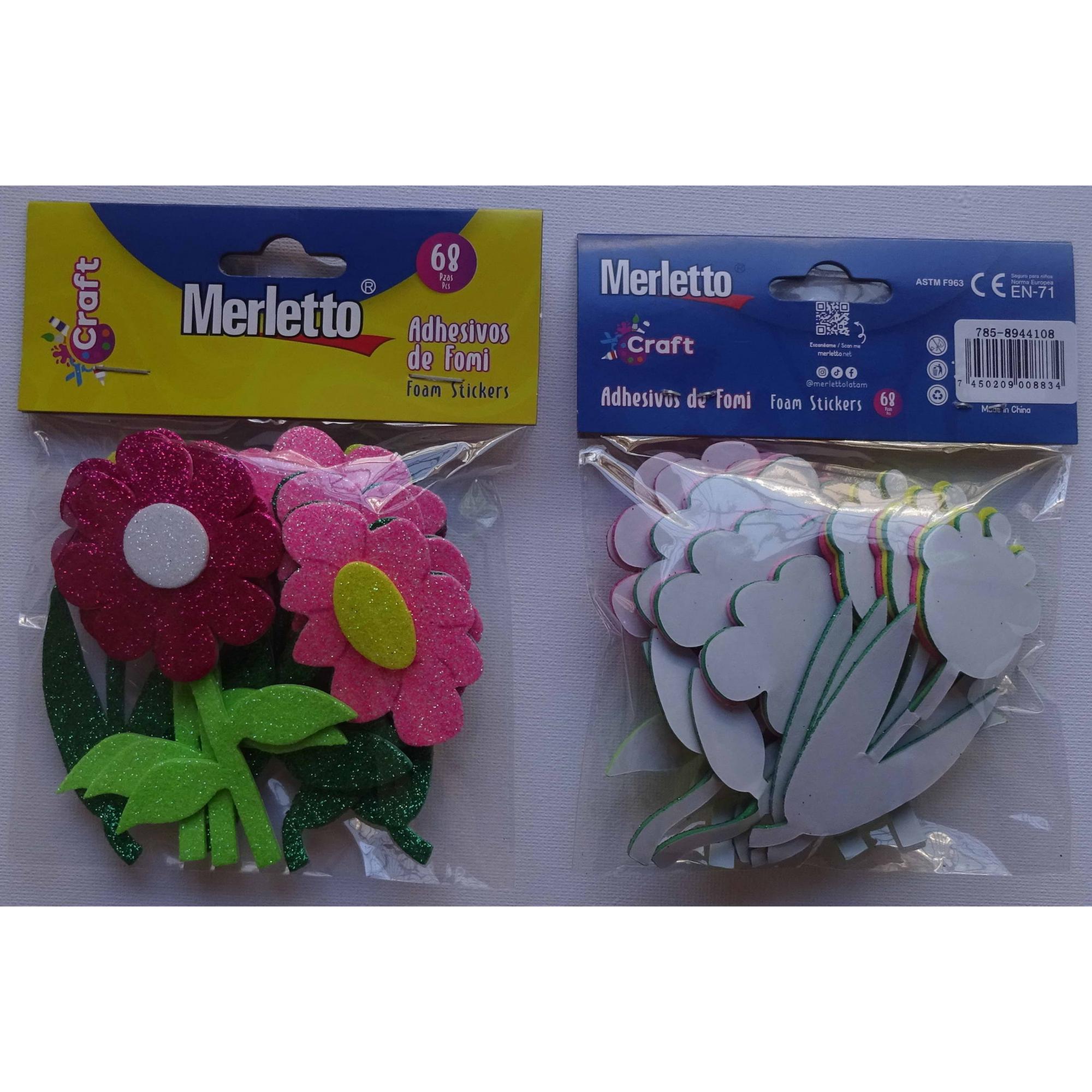 144BAGS/CTN 12PCS 3D GLITTER FOAM STICKERS IN OPP BAG WITH H - 785-8944108