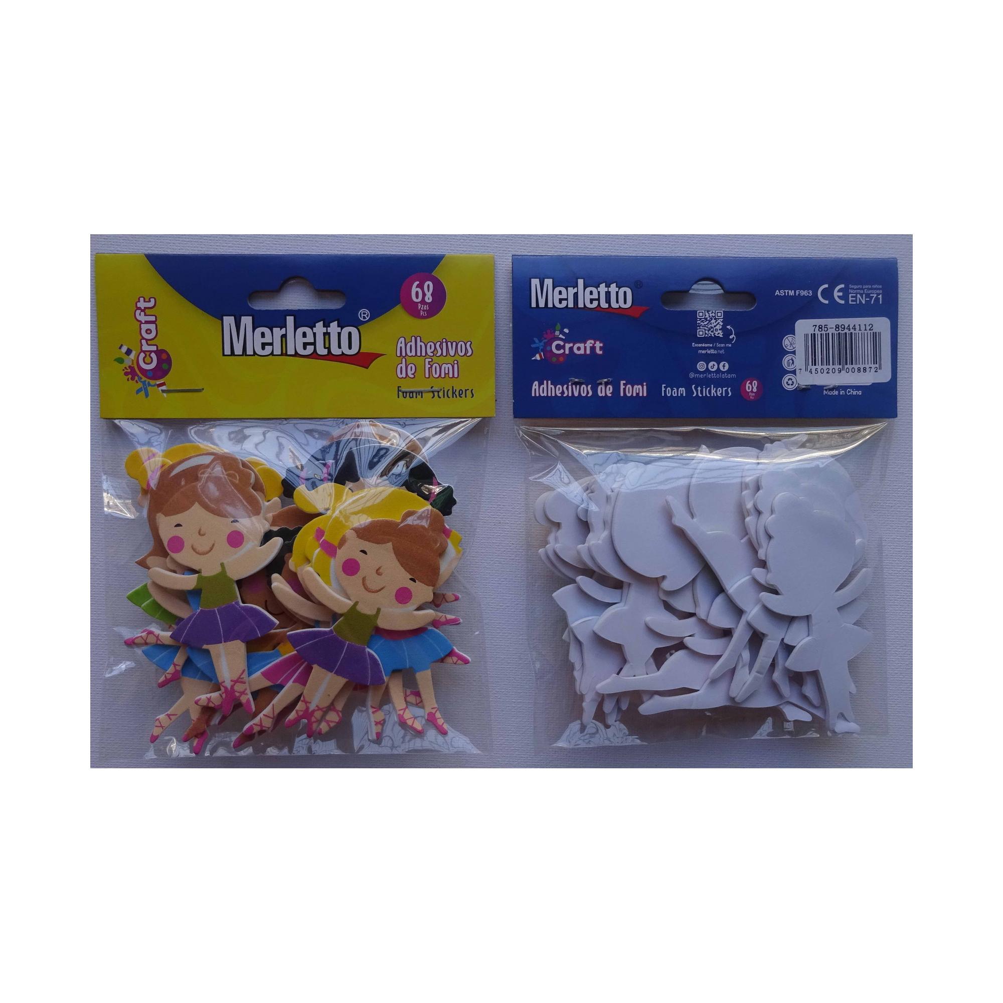 144BAGS/CTN 16PCS FOAM STICKERS IN OPP BAG WITH HEADER CARD - 785-8944112