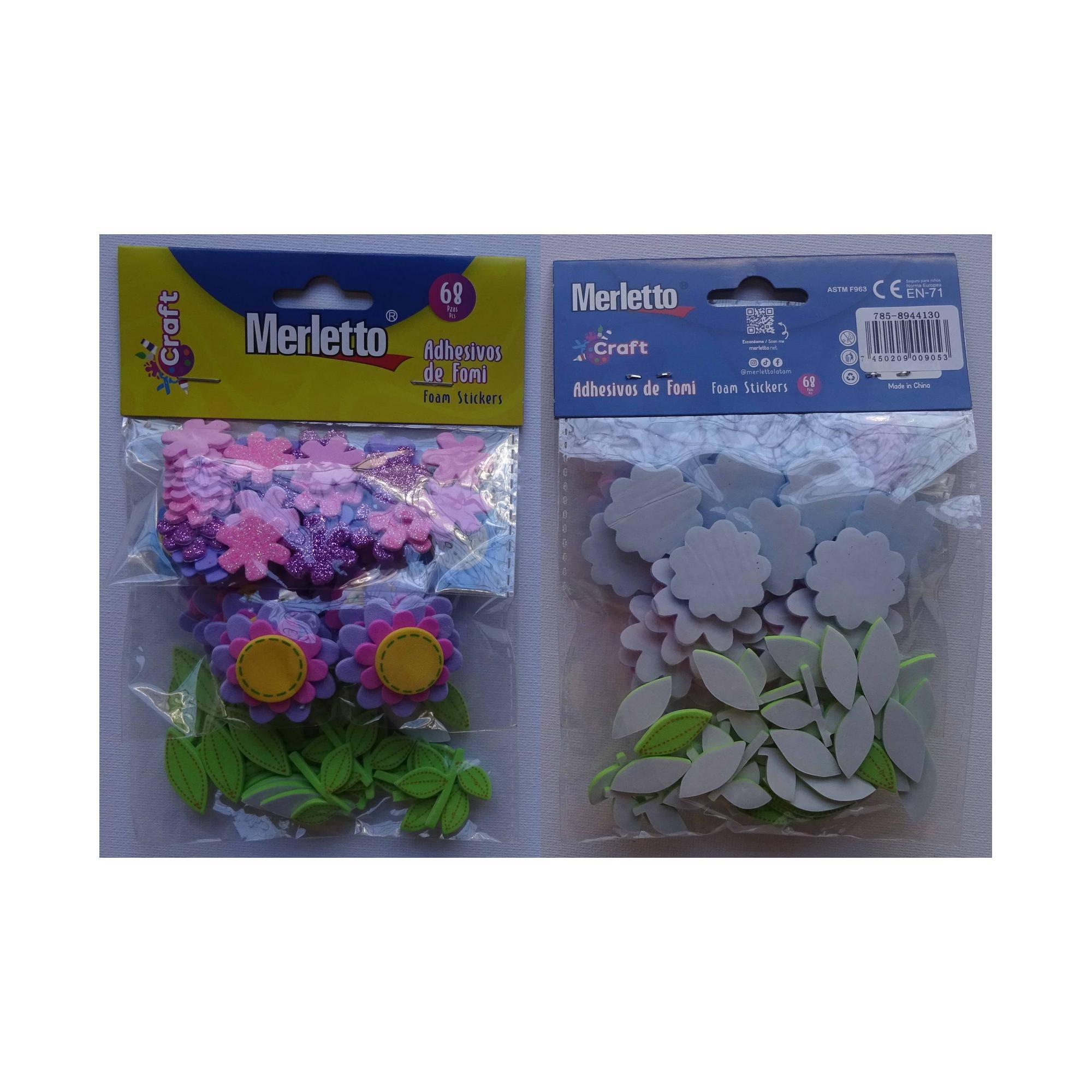 144BAGS/CTN 85PCS 3D FOAM STICKERS IN 3 OF OPP BAG WITH HEAD - 785-8944130