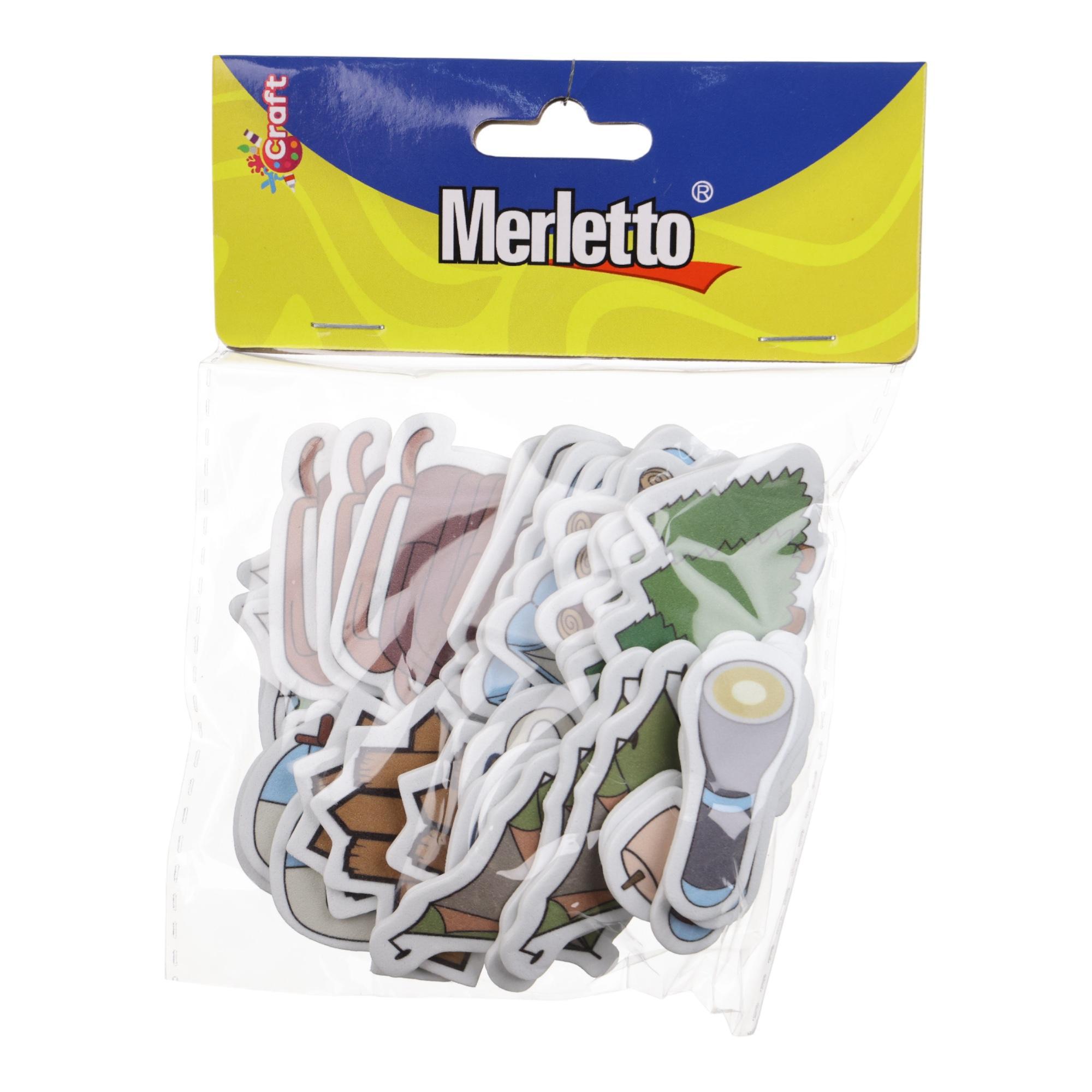 STICKER DE FOMI 36PZAS (CAMPING) - 785-8944446