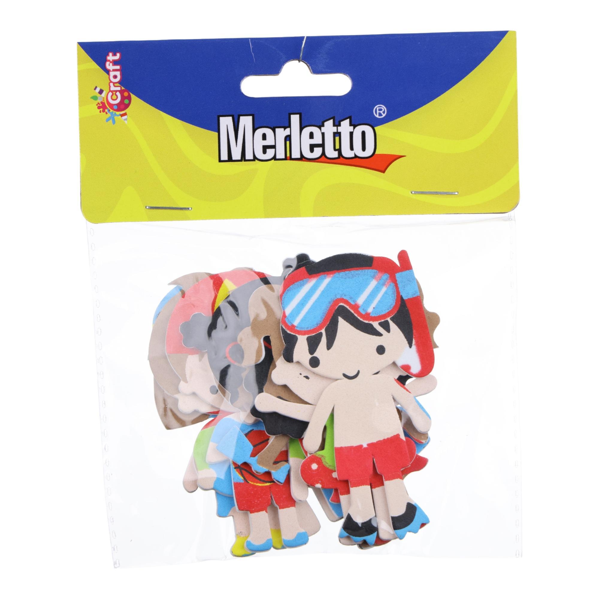 STICKER DE FOMI 16PZAS (NINOS) - 785-8944472