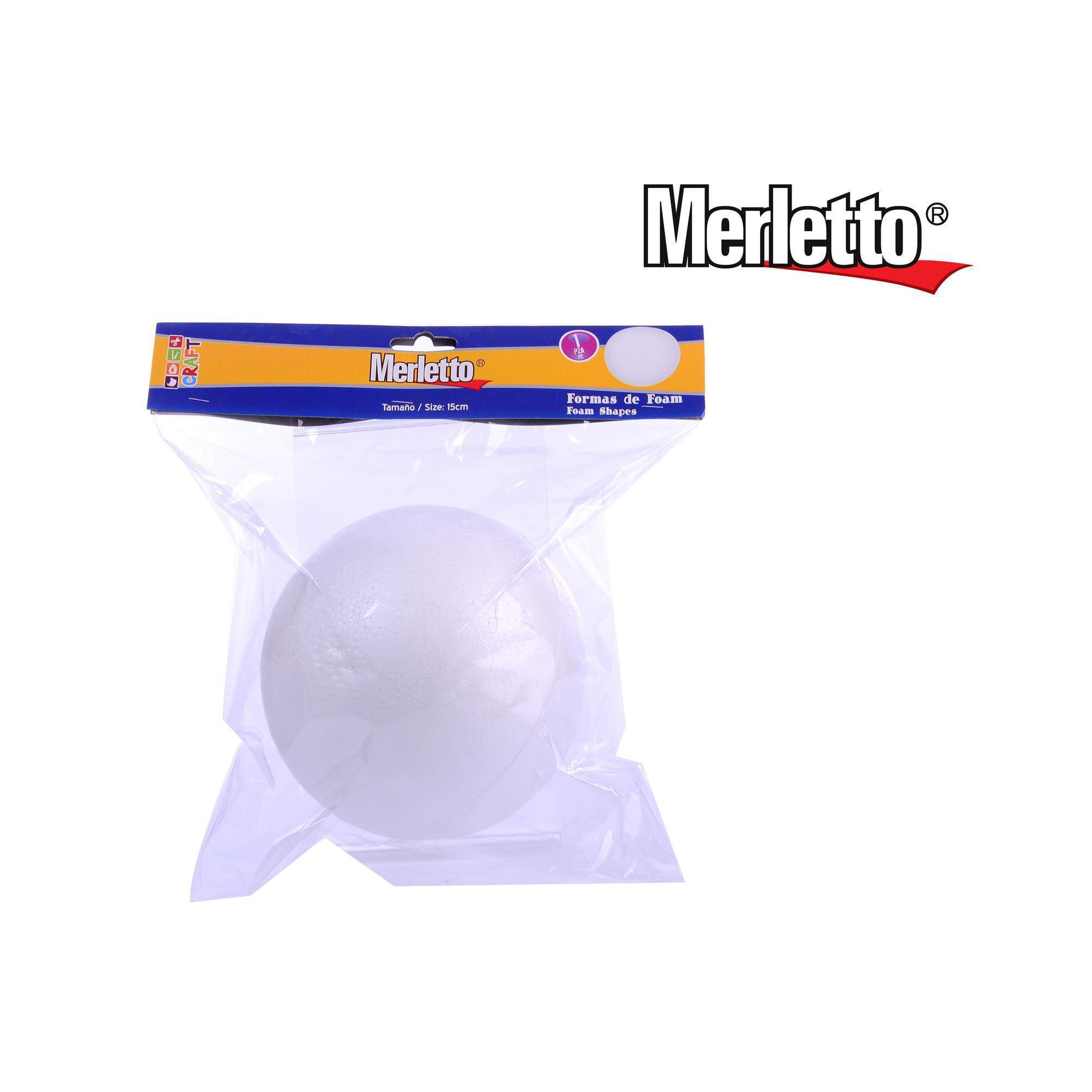 FORMA ESPUMA 1PZA 15CM (BOLA) - 785-9162962