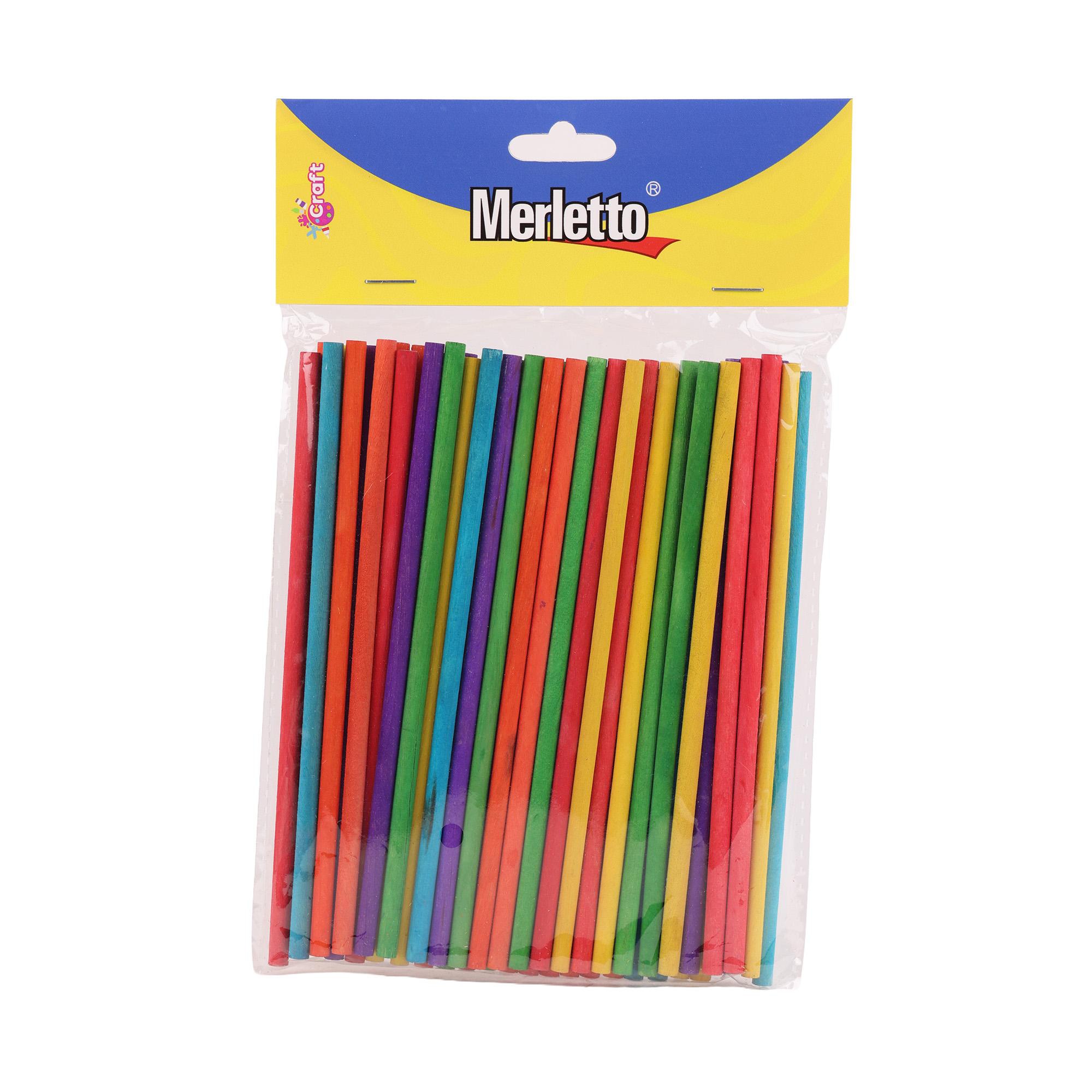 96BAGSCTN 50PCS WOOD DOWELS INOPP BAG WITH HEADER CARD PACK - 785-9164608