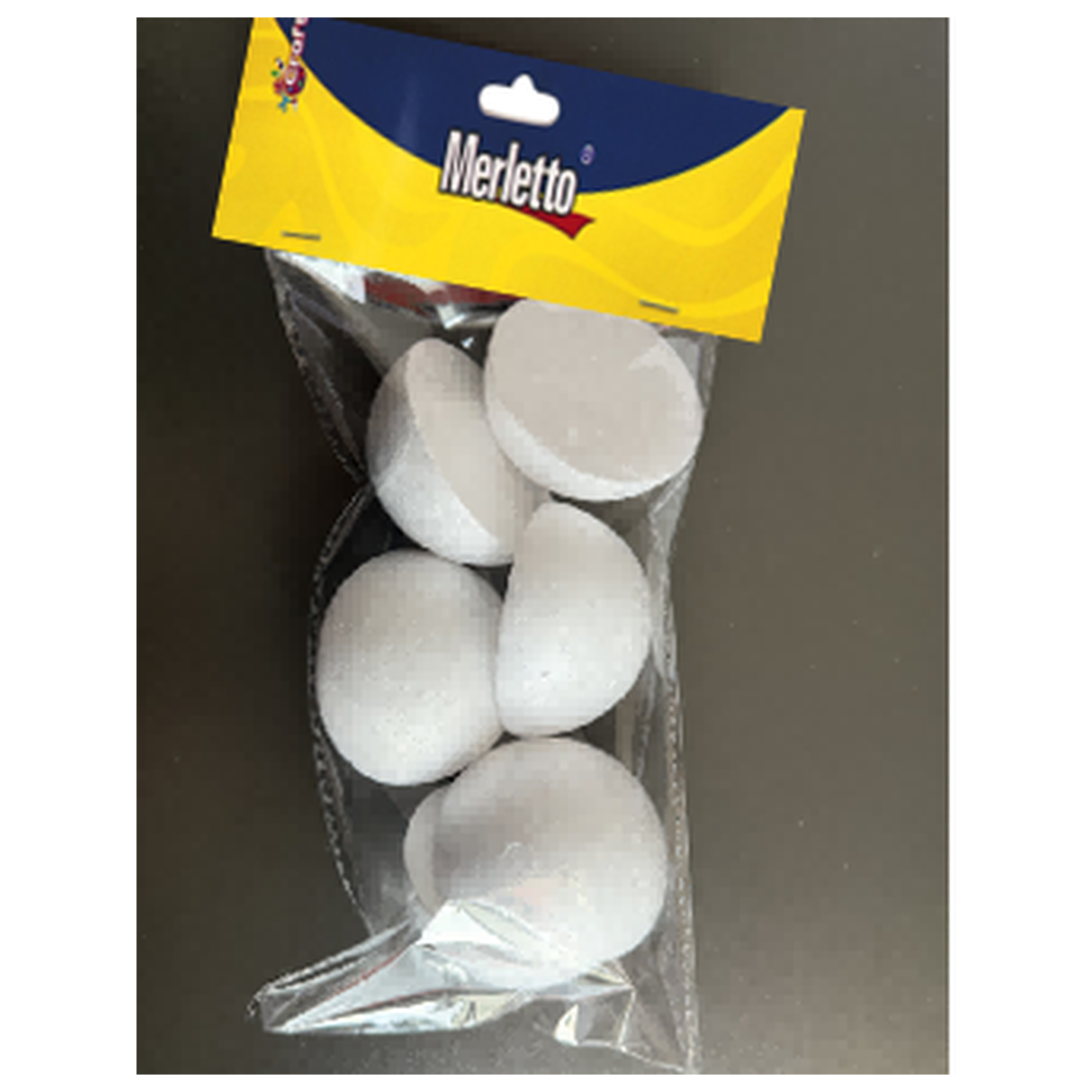120BAGSCTN 6PCS FOAM SHAPES INOPP BAG WITH HEADER CARD PACK - 785-9164617