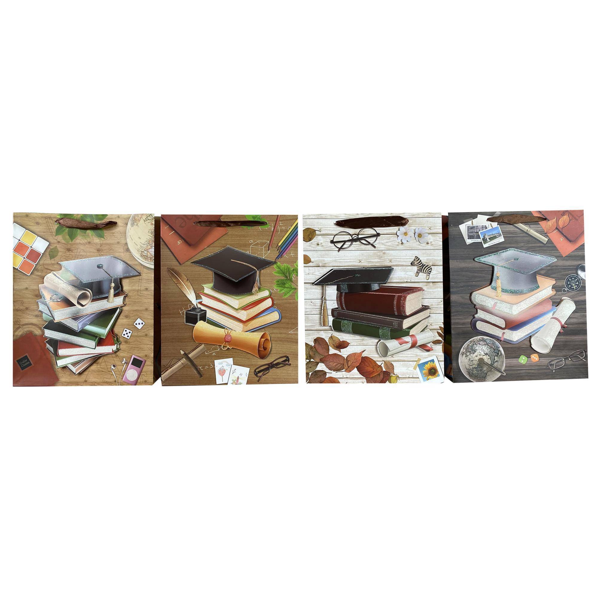360PCS/CTN PLANE GIFT BAG. SIZE: 18x24x8CM. (210gsm white ca - 786-8530884
