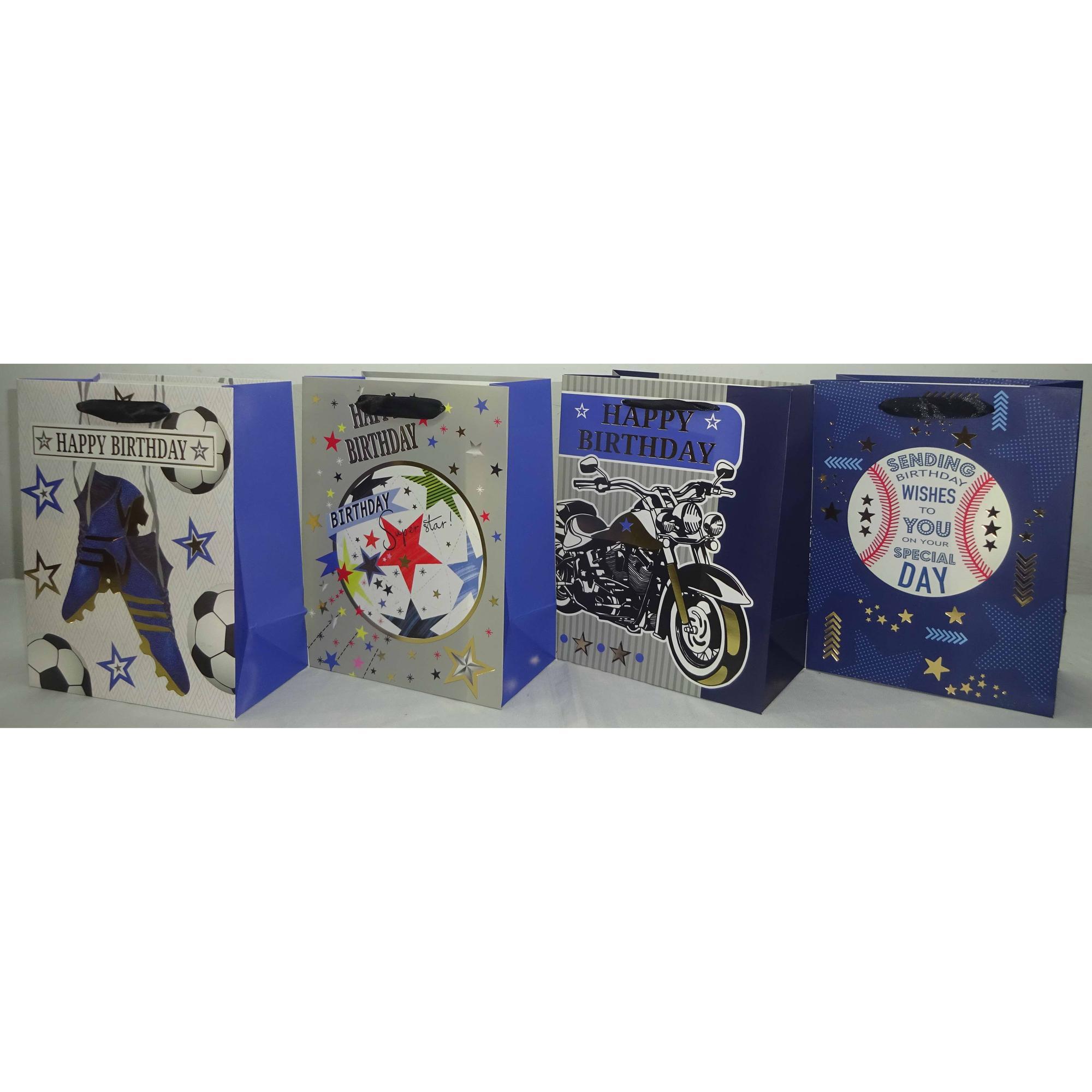 360PCS/CTN GIFT BAG. 210gsm white cardboard CMYK printing ma - 786-8532033