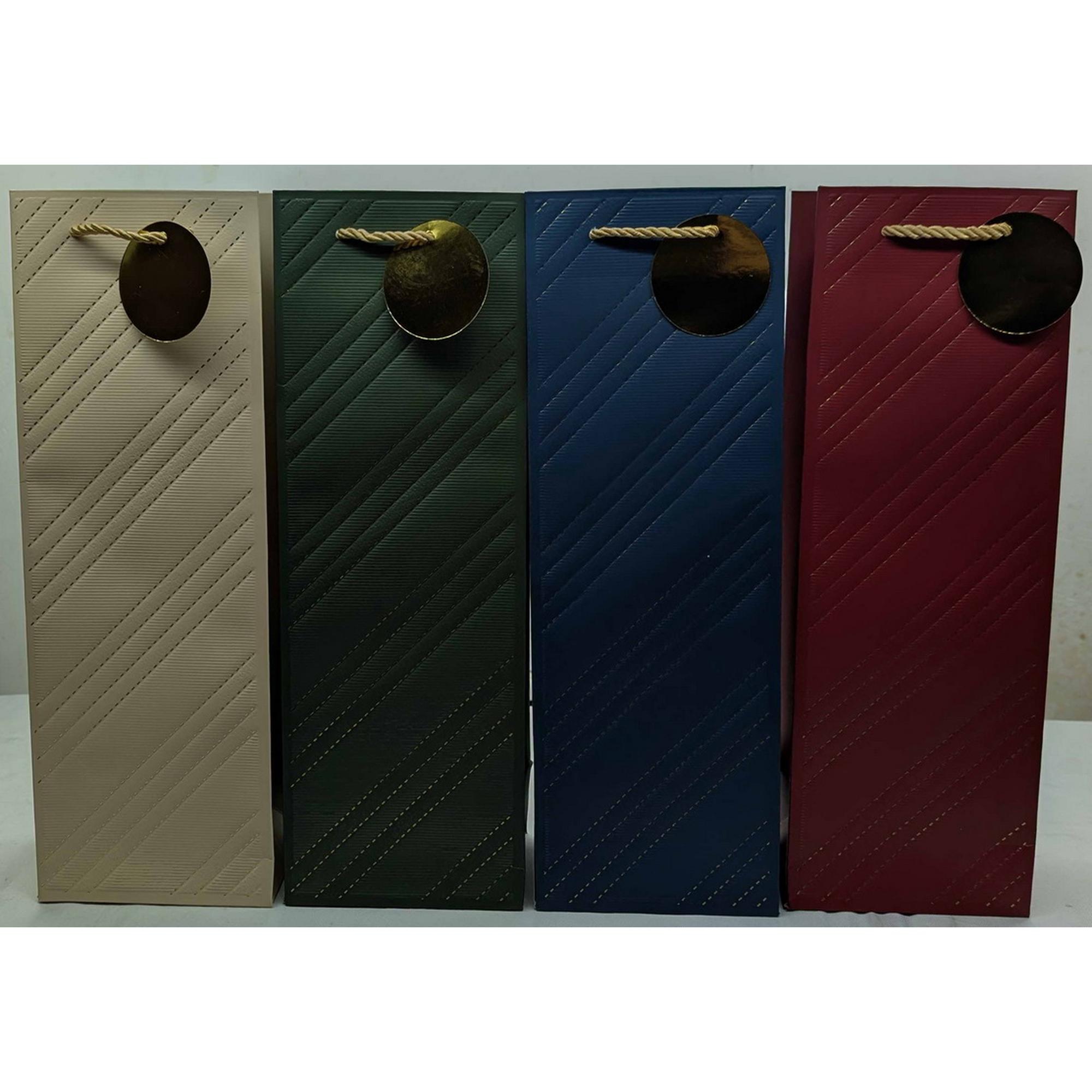 SACO DE PRESENTE/VINHO 12* 35* 9CM - 786-8532451