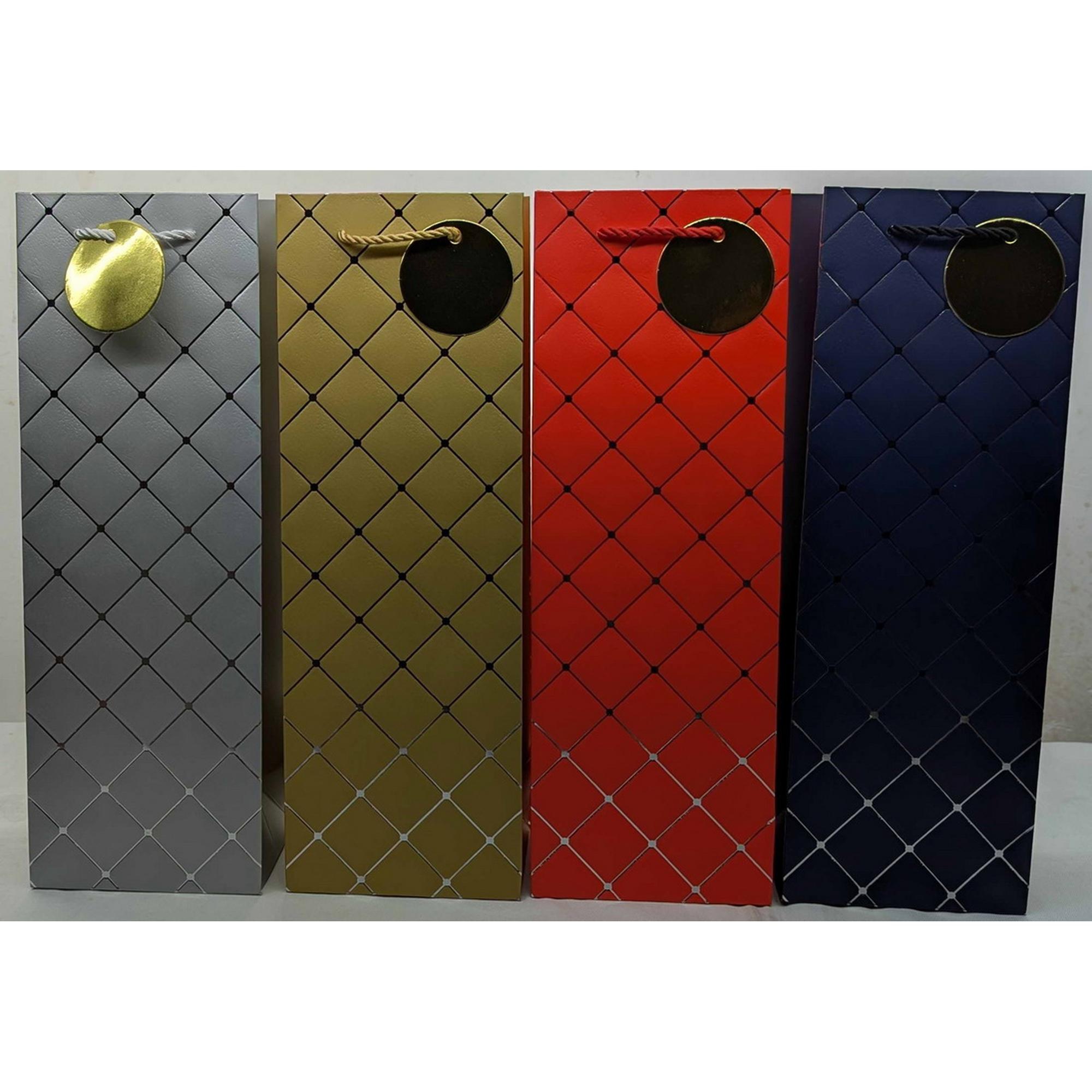 BOLSA DE REGALO / VINO 12*35*9CM - 786-8532452