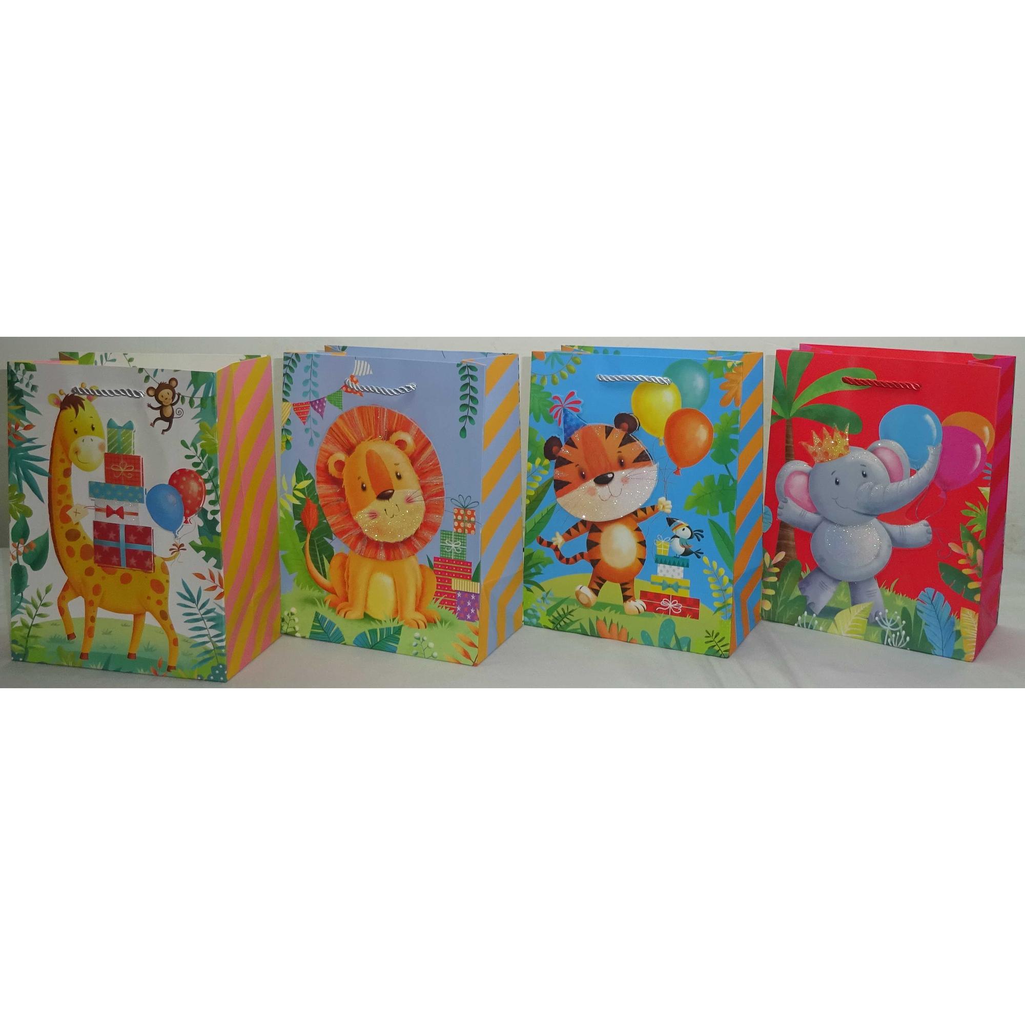 360PCS/CTN 3D GIFT BAG. SIZE:18X23X10CM. (210G White Card - 786-8891376