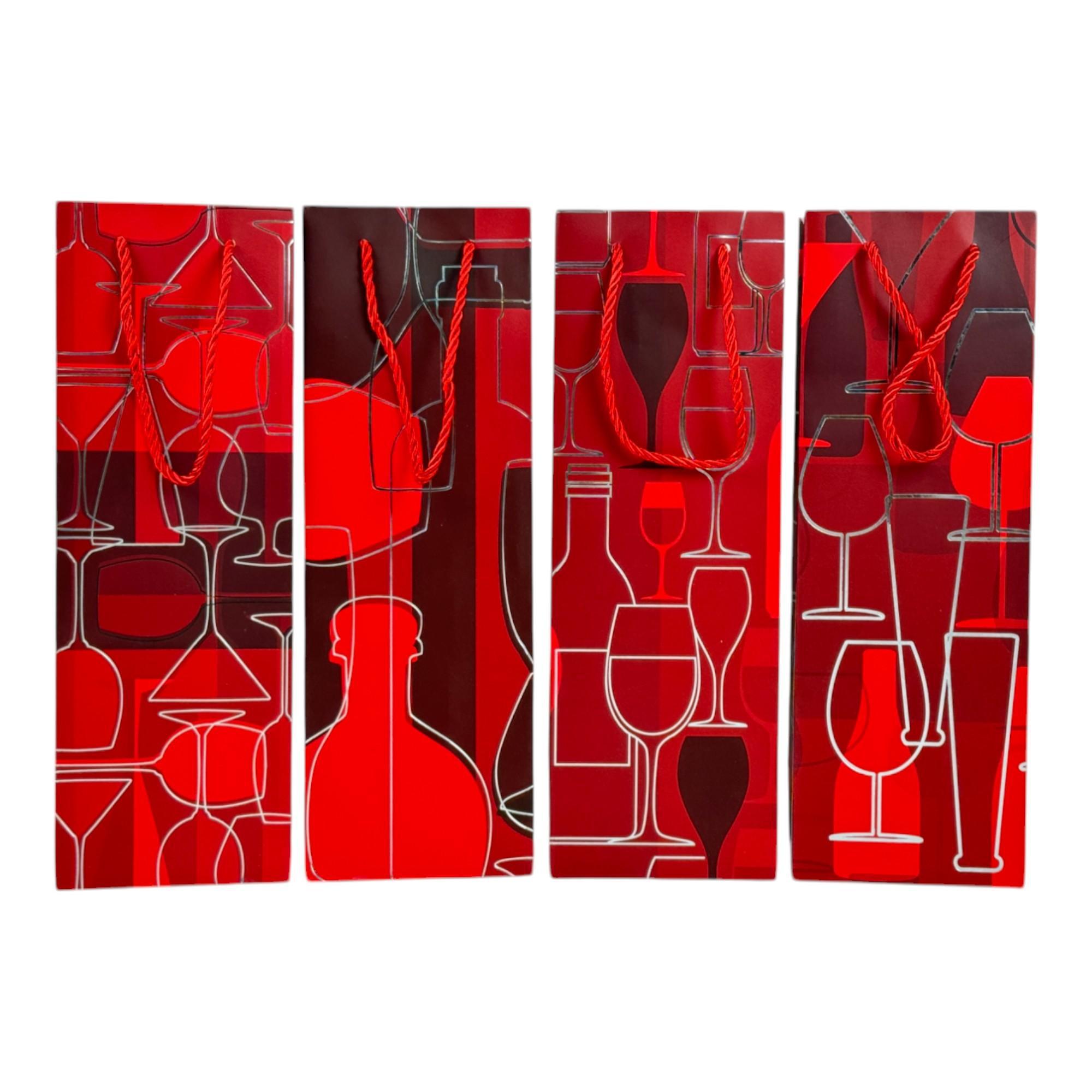 BOLSA DE REGALO VINO OCASION 12x35x9cm - 786-8891801