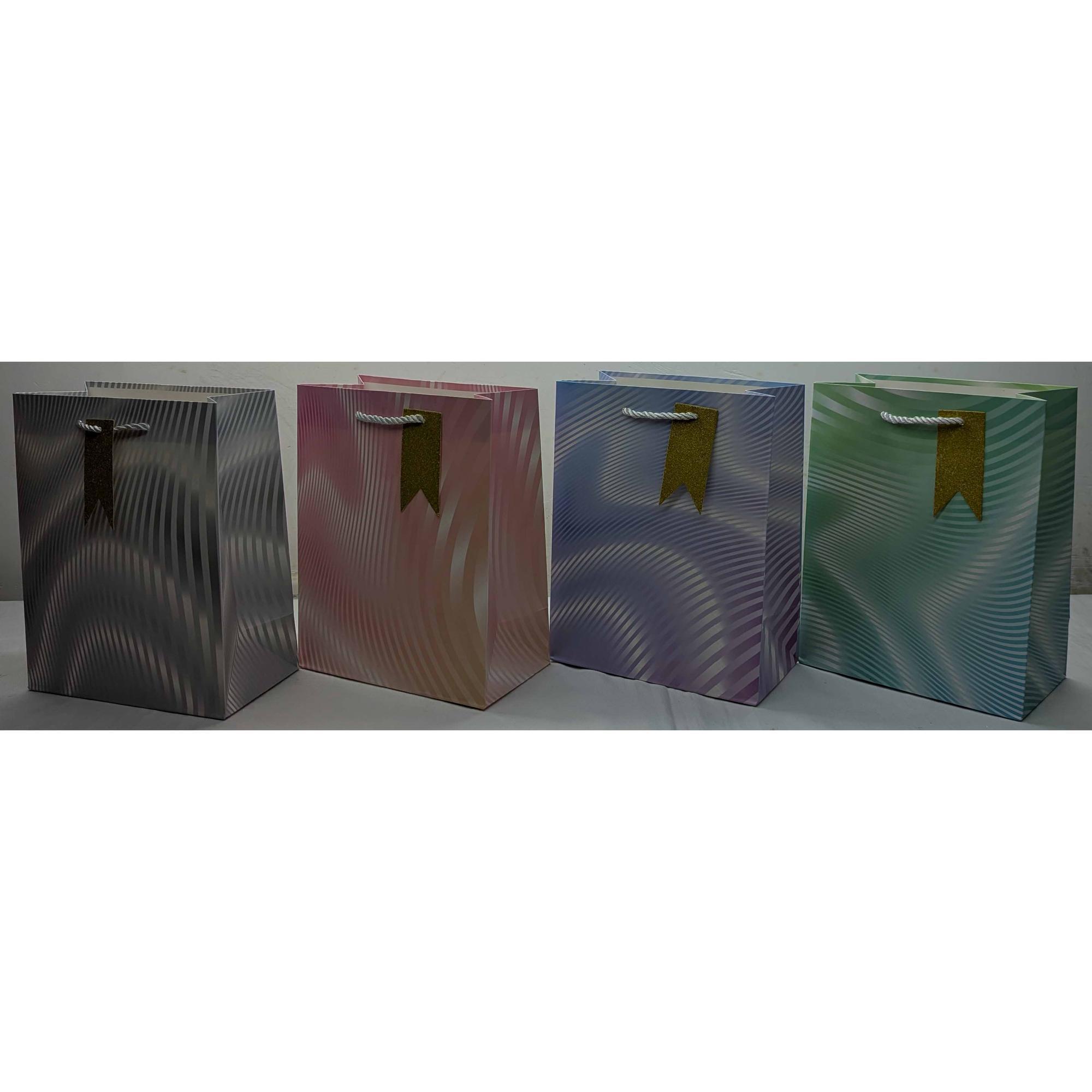 360PCSCTN PAPER BAG MERLETTO GOLD HANG TAG 210G WHITE CARD P - 786-8892299