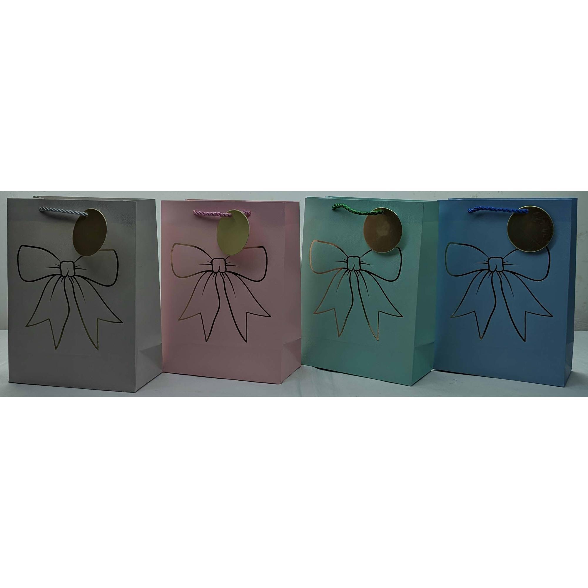 360PCSCTN PAPER BAG MERLETTO GOLD HANG TAG 210G WHITE CARD P - 786-8892302