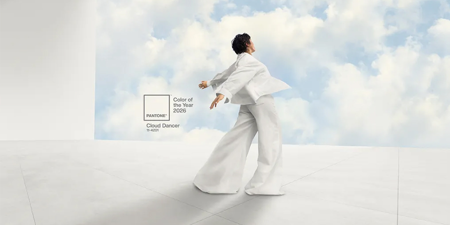 Cloud Dancer: el color del año 2026